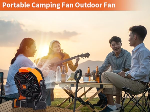 outdoor camping fan