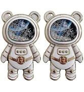 2Pcs Cute Phone Stand Holder, Cell Phone Astronaut Hidden Kickstand, Astronaut Phone Holder, Adju...