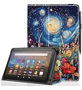 Pudiceva Universal 10 10.1 Inch Android Tablet Case,Slim Folding Stand Cover for All 9"-10.5" Tou...