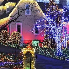 Christmas string lights