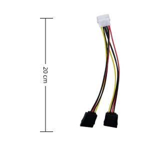 SATA Power Y-Cable Adapter
