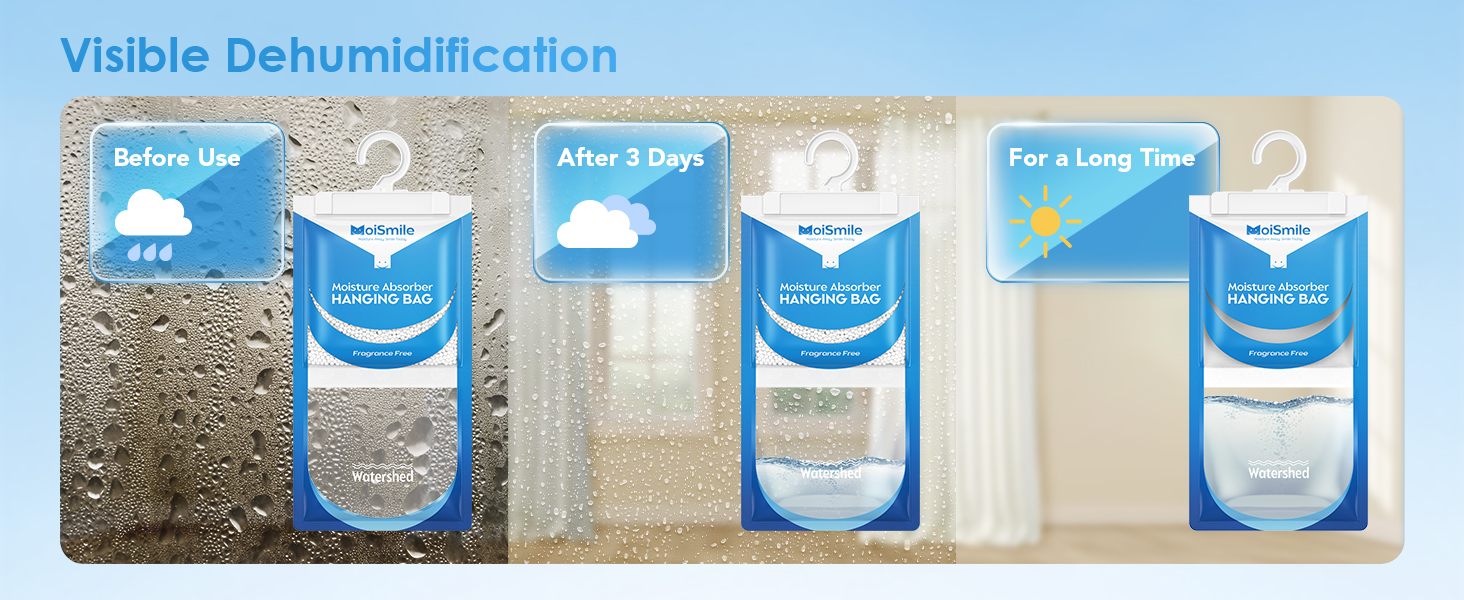 unscented dehumidifier bags
