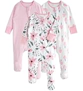 Yoofoss Baby Pajamas 100% Organic Cotton Baby Sleepers for Newborn 0-3 3-6 6-9 Months Boys Girl C...