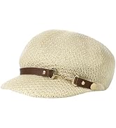 Summer Newsboy Caps for Women Breathable Trendy Beret Sun Hat Ladies Mesh Paper Boy Hat for Trave...