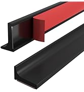 Shower Threshold Water Dam Guard - Self-Adhesive Silicone Waterproof Barrier, Leak-Proof, Flexibl...