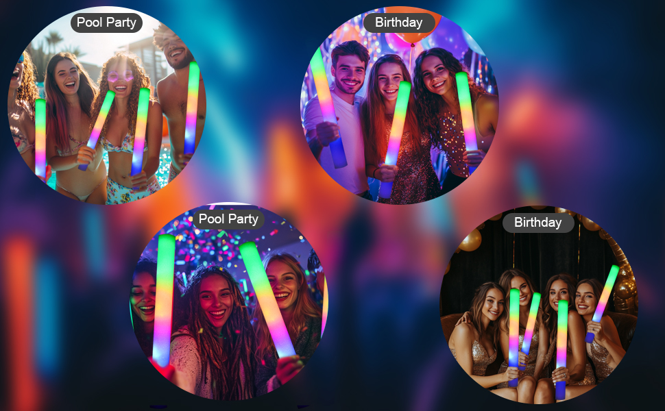 light sticks for parties bulk