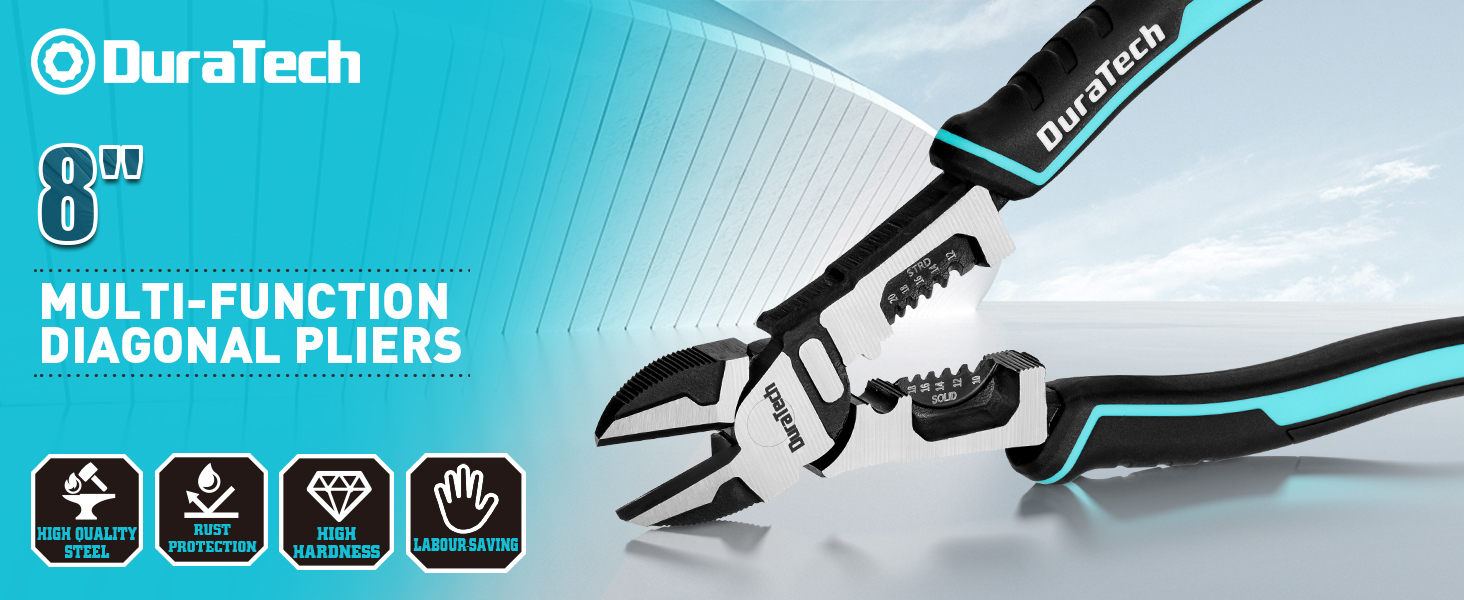 DURATECH 4-in-1 Diagonal Cutting Pliers