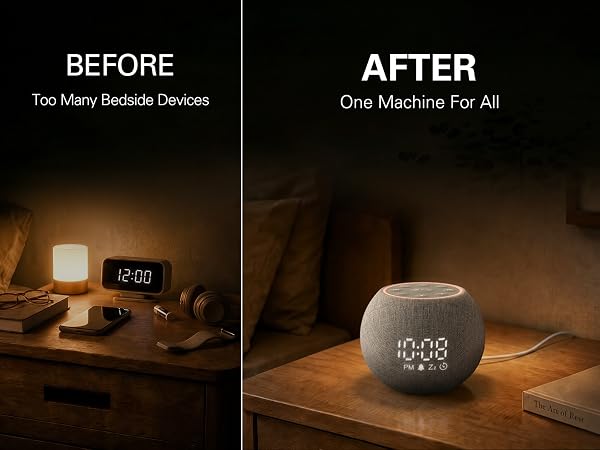 sound machine alarm clock