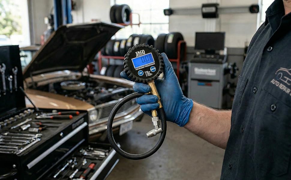 digital tire pressure gauge