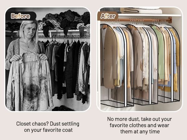 Garment Bags for Hanging Clothes