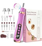 HengYuaoler Electric Nail Drill Cordless 20000RPM Professional Nail File | Nail Drill Machine wit...
