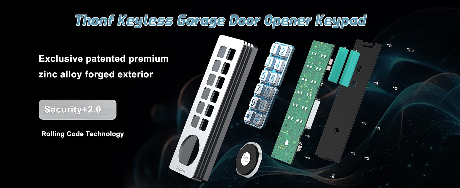 garage door keypad