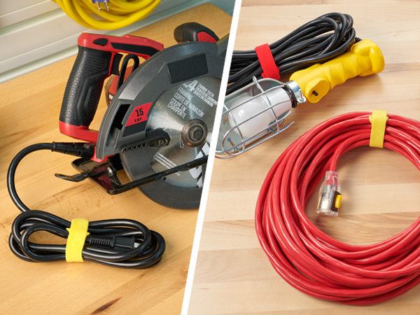 Self-Gripping Cable Ties Garage Uses
