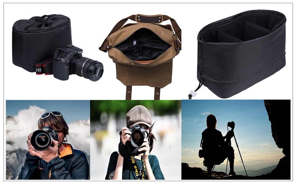 Portable camera inner bag