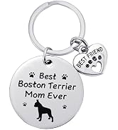 PLwelth Dog Mom Keychain Cat Mom Keychain Funny Mum Gift Keyring for Women Birthday Mother’s Day ...