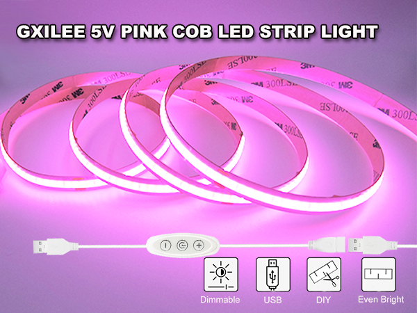 pink led lights