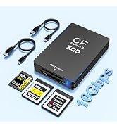 3 in 1 CFexpress Type B & XQD & SD Card Reader 10Gbps USB3.1 Gen2, Aluminum Typ B CFexpress Adapt...