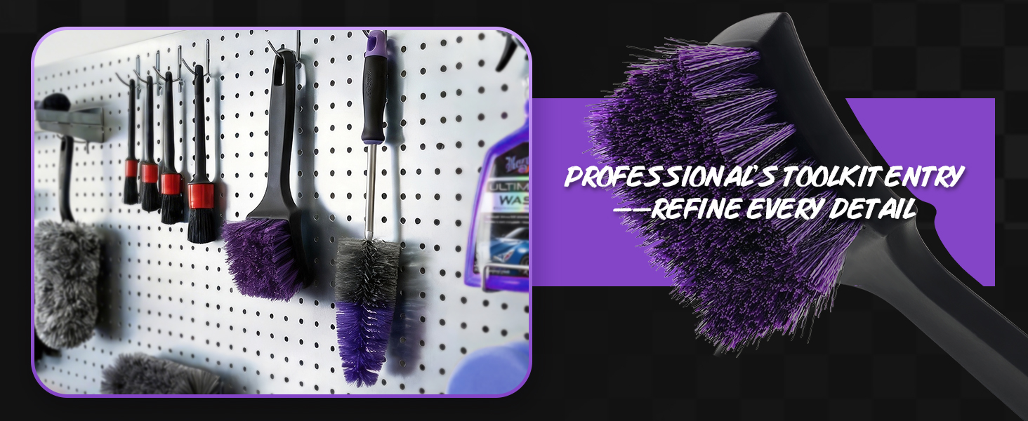 professional tire cleaning tool