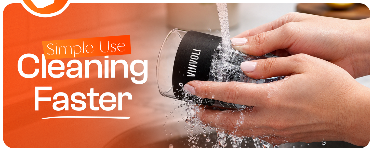 wine aerator, easy to clean, clean wine aerator, how to clean wine aerator