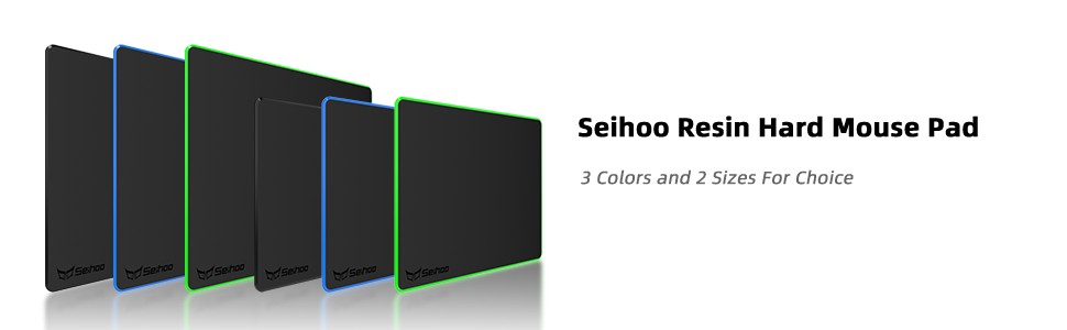 Seihoo plastic hard resin mouse pad