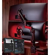 ULTRARM Heavy Duty Dual Monitor Arm for Ultrawide Monitors up to 57