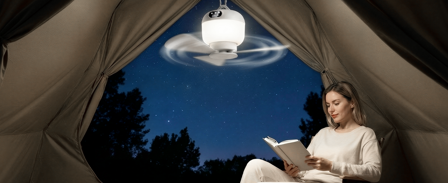camping ceiling fan