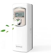 SVAVO Automatic LCD Fragrance Dispenser - Wall Mount/Free Standing ABS Auto Air Freshener Dispens...