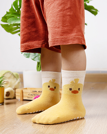 Baby Non Slip Socks Toddler Boys Girls Grips Cotton Anti Skids Crew Cute Cartoon Infant Socks