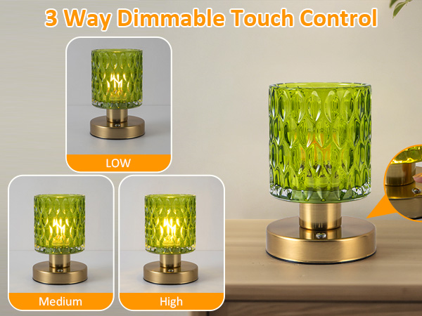 Dimmable Rechargeable Lamp