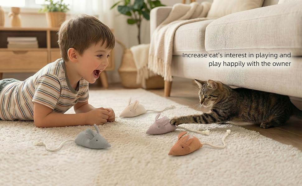 Perfect interactive chew toy for indoor cats
