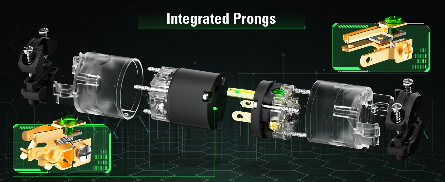 Lighted Plug and Connector Set