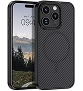 BENTOBEN for iPhone 15 Pro Carbon Fiber Case, iPhone 15 Pro Magnetic Case [Compatible with MagSaf...