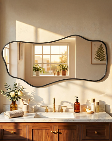 Irregular Wall Mirror