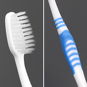 Bulk toothbrush and toothpaste individually wrapped