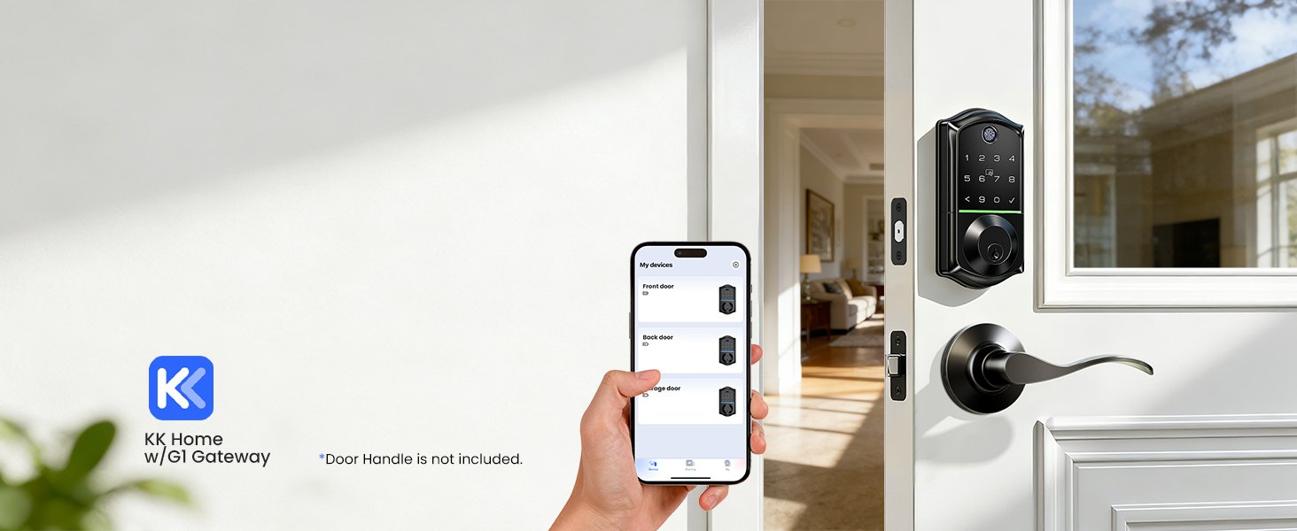 Veise Fingerprint Smart Door Lock