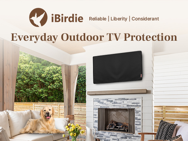 Outdoor TV Cover Designed for Patio and Backyard Entertainment Spaces