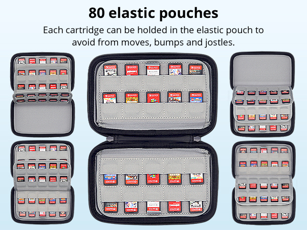 sisma game organizer for nintendo swtich 2 game cards