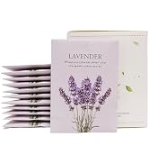 DMDGYNL Lavender Scented Sachet Bags - 12 Pack Home & Car Freshener, Odor Eliminator for Closets,...