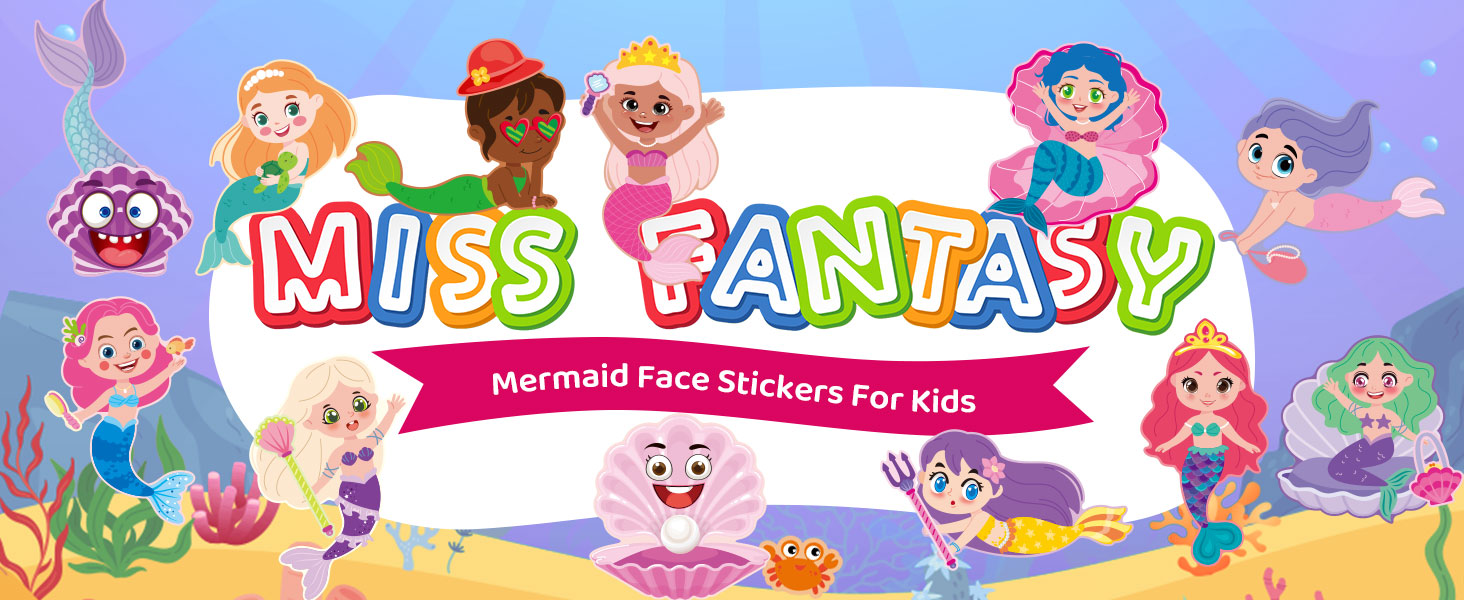 mermaid stickers