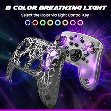 8 color breathing lights