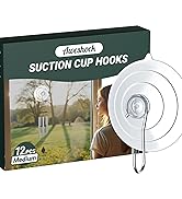 Suction cup hooks for glass clear suction cups