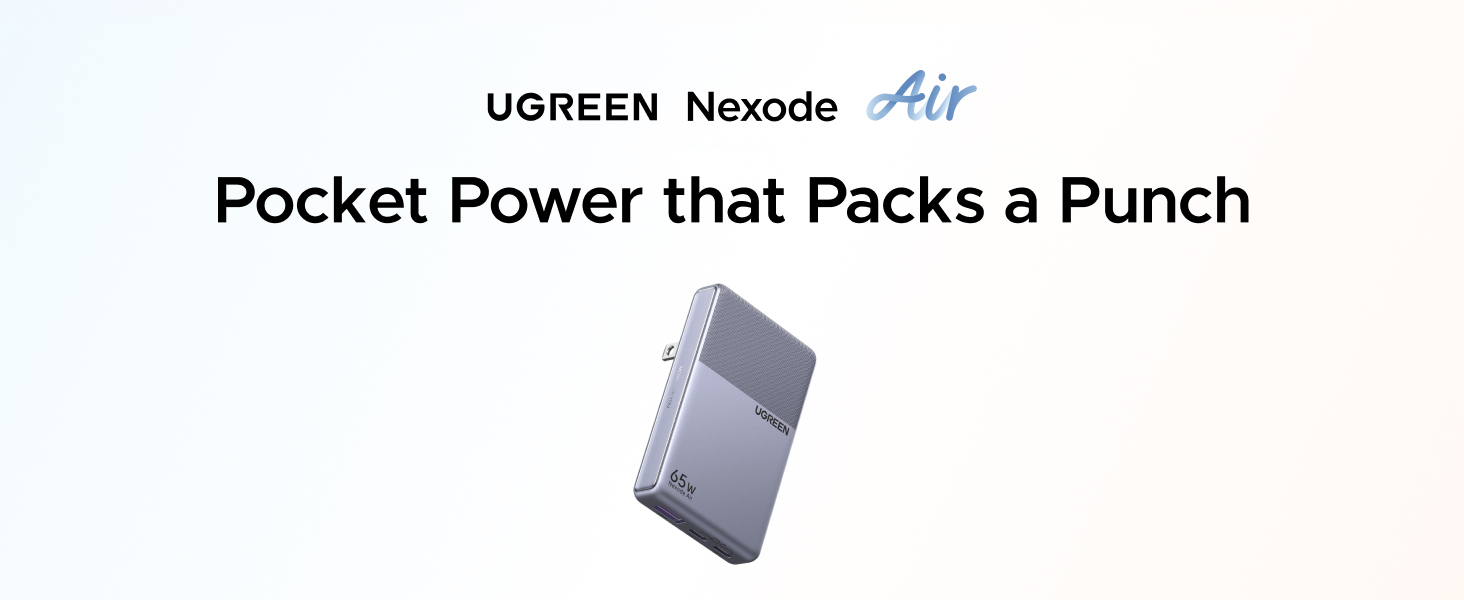ugreen nexode air 45w charger slim compact