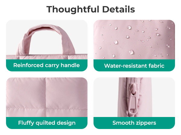 water resistance fluffy handle