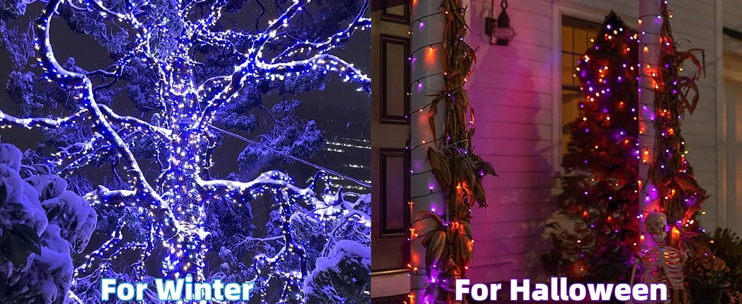 66ft Christmas Decorative Mini Lights