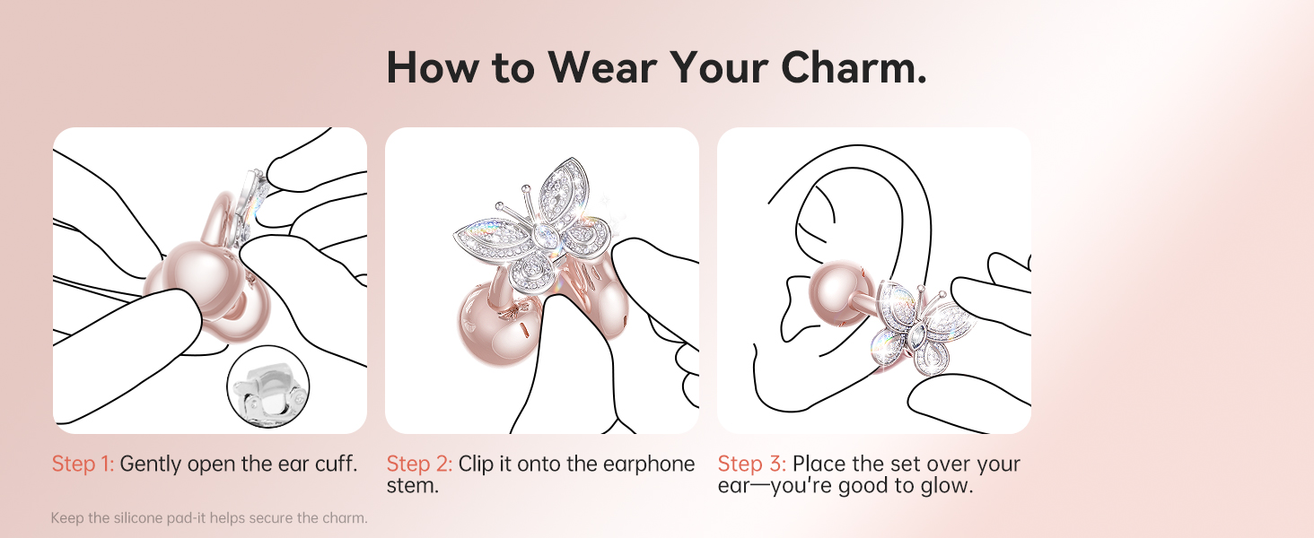 open ear clip headphones