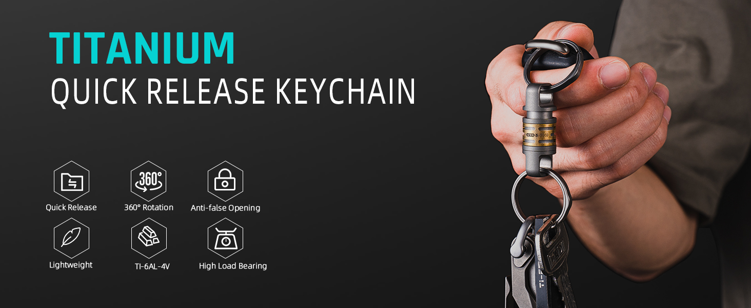 quick release keychain