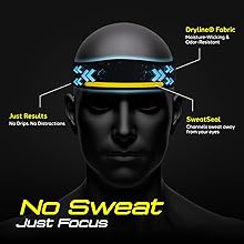 sweat headbadn sweatband mens running athletic halo headband
