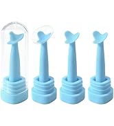 4PCS Hard Contact Lens Inserter Stand, Lens Inserter (Not Remover) with Storage Box Suction Cup B...