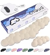 Create-ables Qloud Cloud Wrist Rest Keyboard Wrist Rest for Computer Keyboard Pad, Cloud Keyboard...