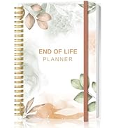End of Life Planner – Final Arrangements Organizer for Beneficiary, Will Preparation, Last Wishes...